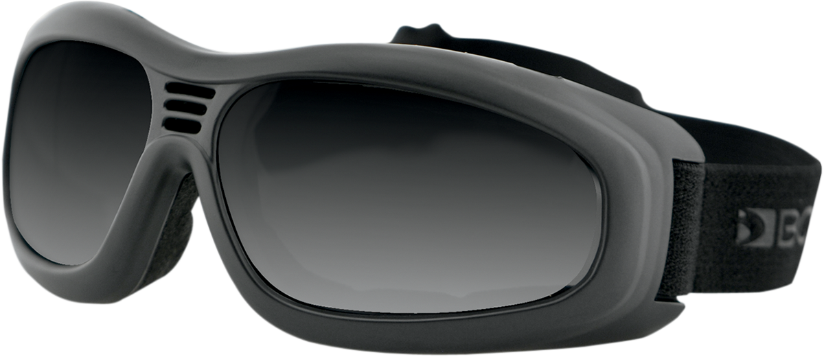 Bobster Touring Ii Sunglasses Black W/smoke Lens