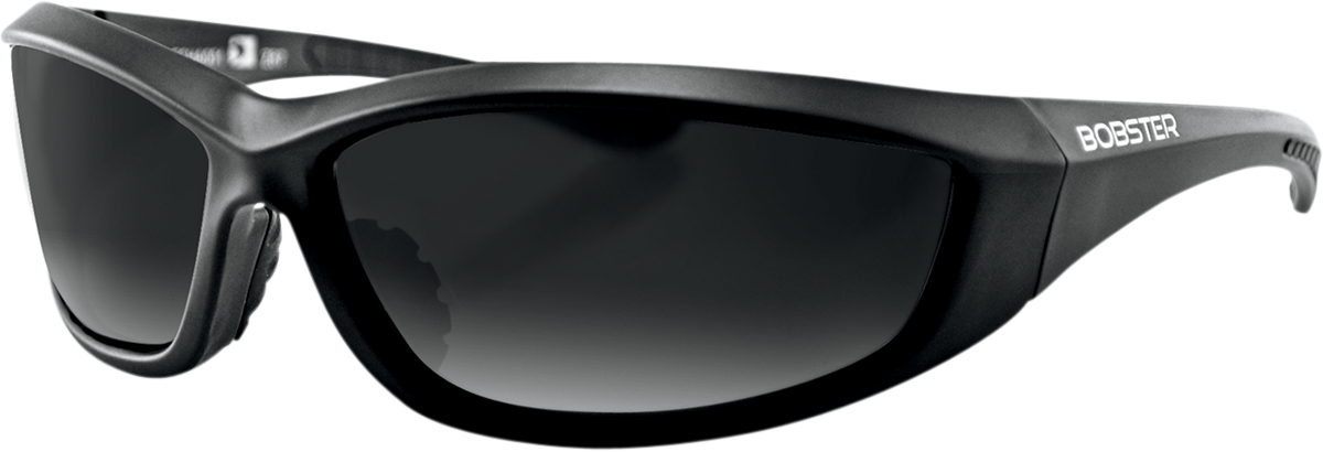 Bobster Charger Sunglasses Black W/smoke Lens