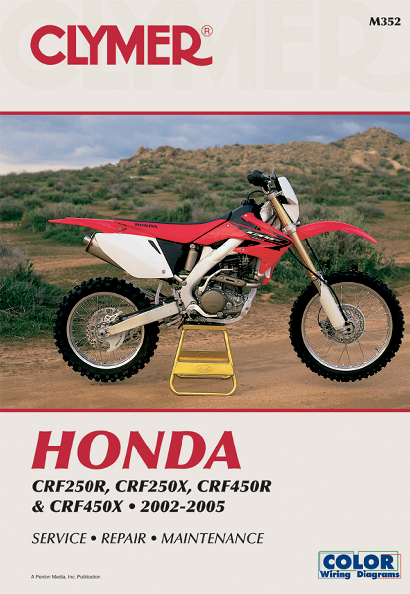 Clymer Repair Manual Hon Crf250r/x Crf450r