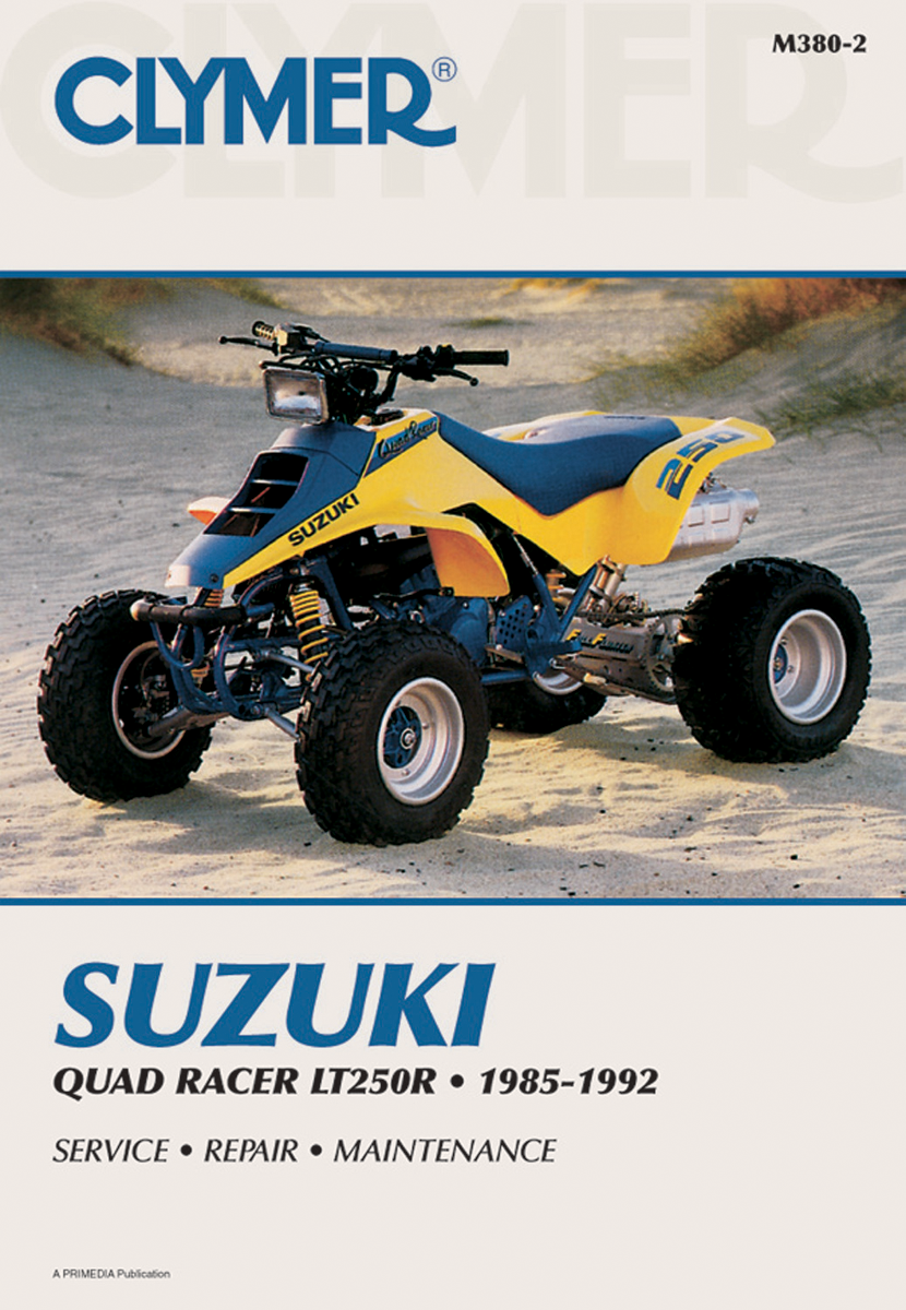 Clymer Repair Manual Suz Quadracer