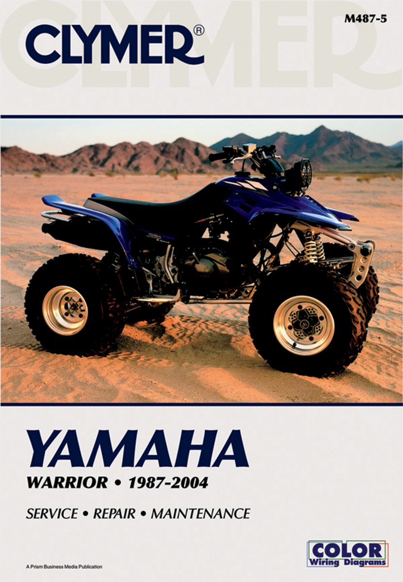 Clymer Repair Manual Yam Yfm350 Warrior