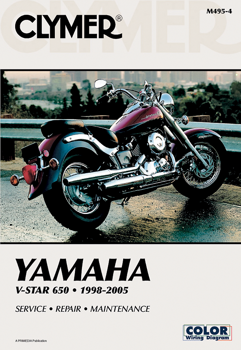 Clymer Repair Manual Yam Xvs650 Vstar