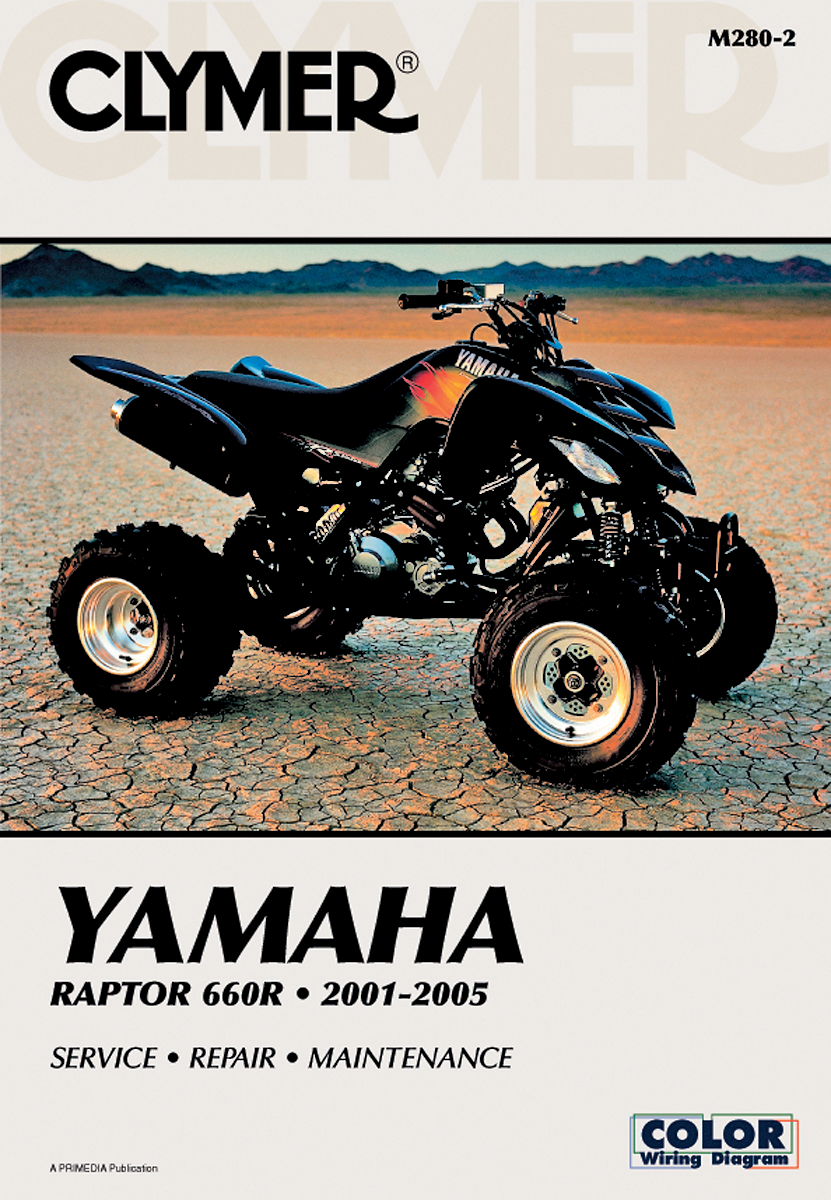 Clymer Repair Manual Yam Raptor