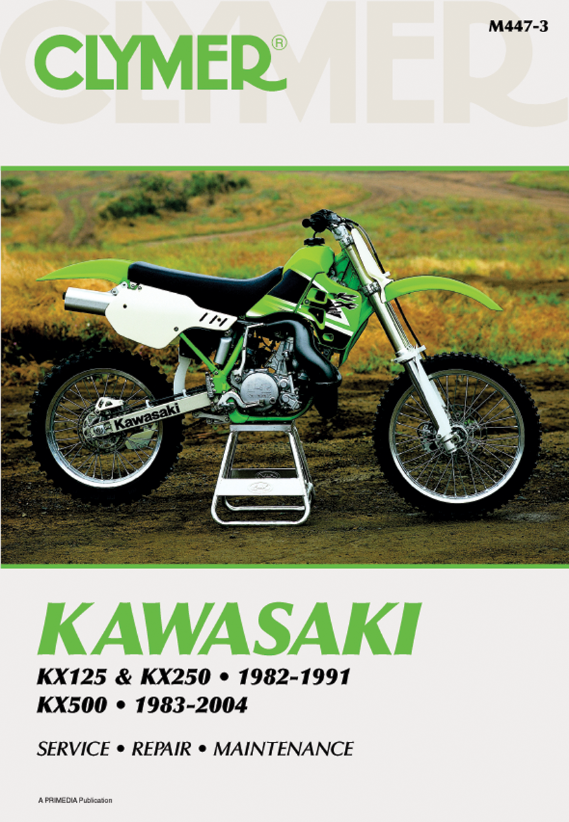 Clymer Repair Manual Kaw Kx125 250 500