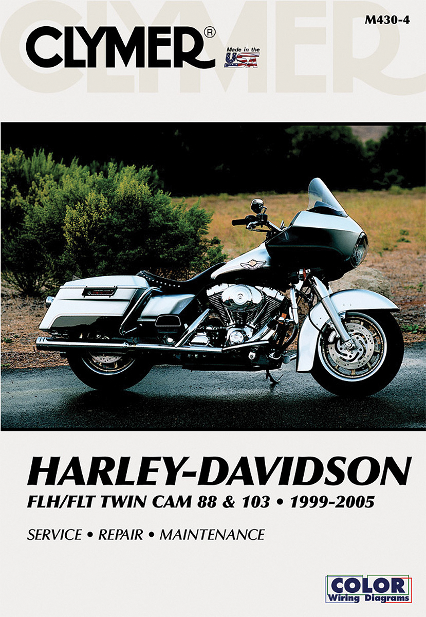 Clymer Repair Manual Harley Flh/flhr