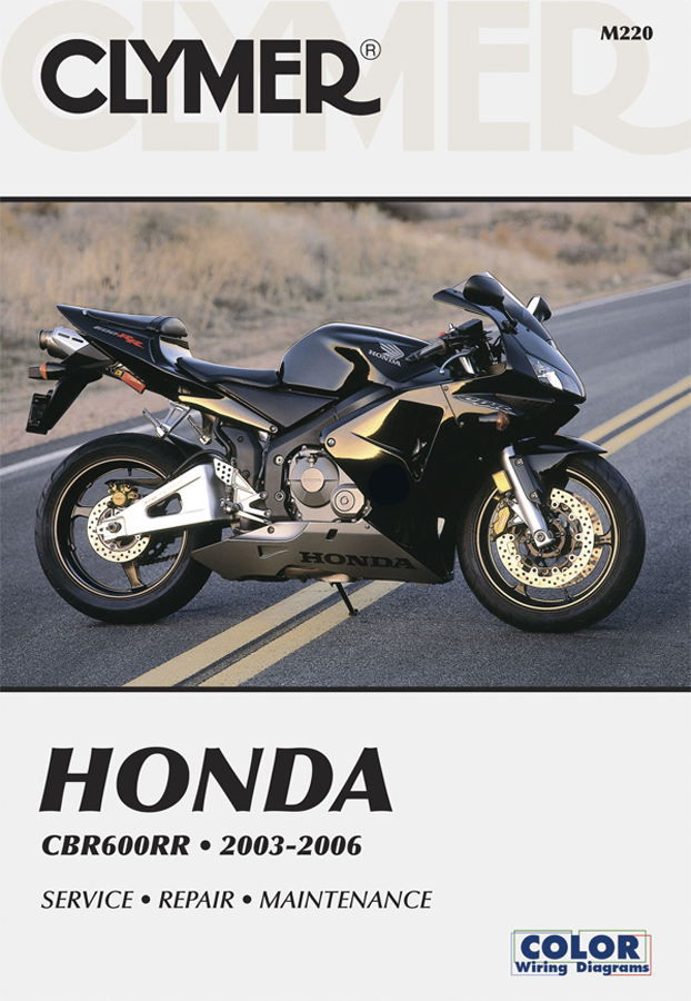 Clymer Repair Manual Hon Cbr600rr