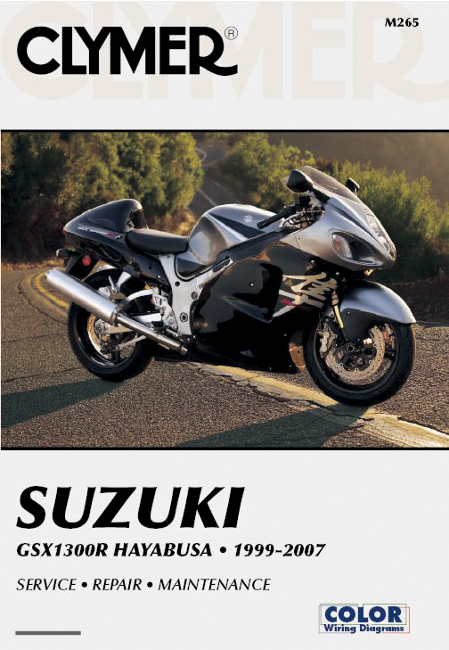 Clymer Repair Manual Suz Hayabusa