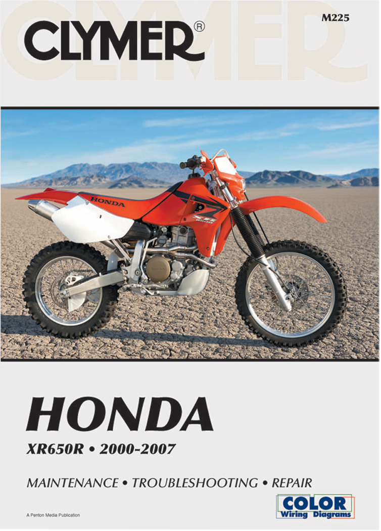 Clymer Repair Manual Hon Xr650r