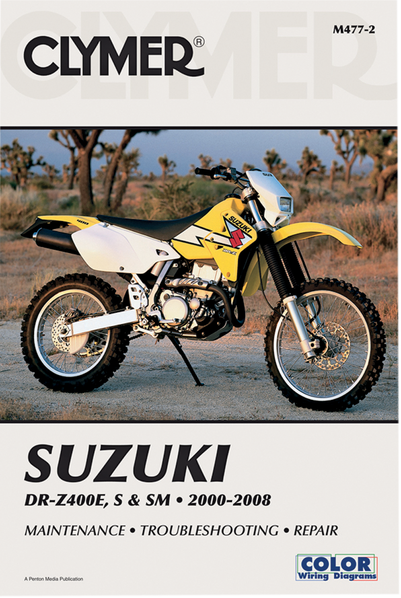 Clymer Repair Manual Suz Drz400e/s/sm