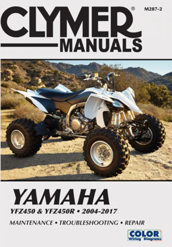 Clymer Repair Manual Yam Yfz450