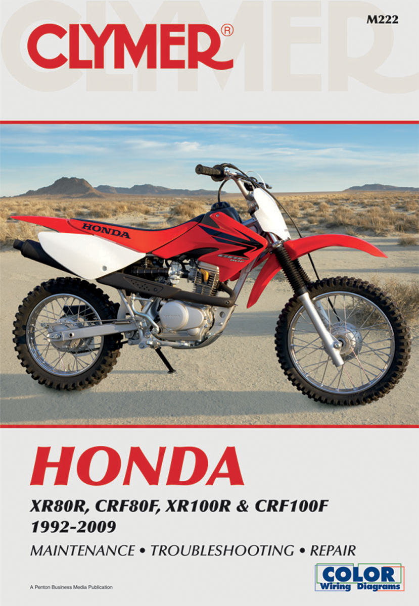 Clymer Repair Manual Hon Xr80r/cr/f