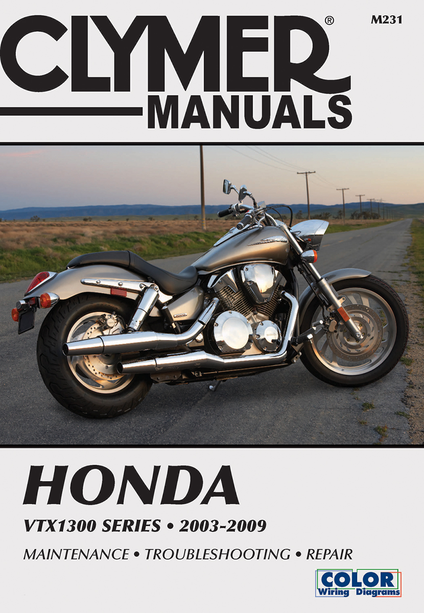 Clymer Repair Manual Hon Vtx1300