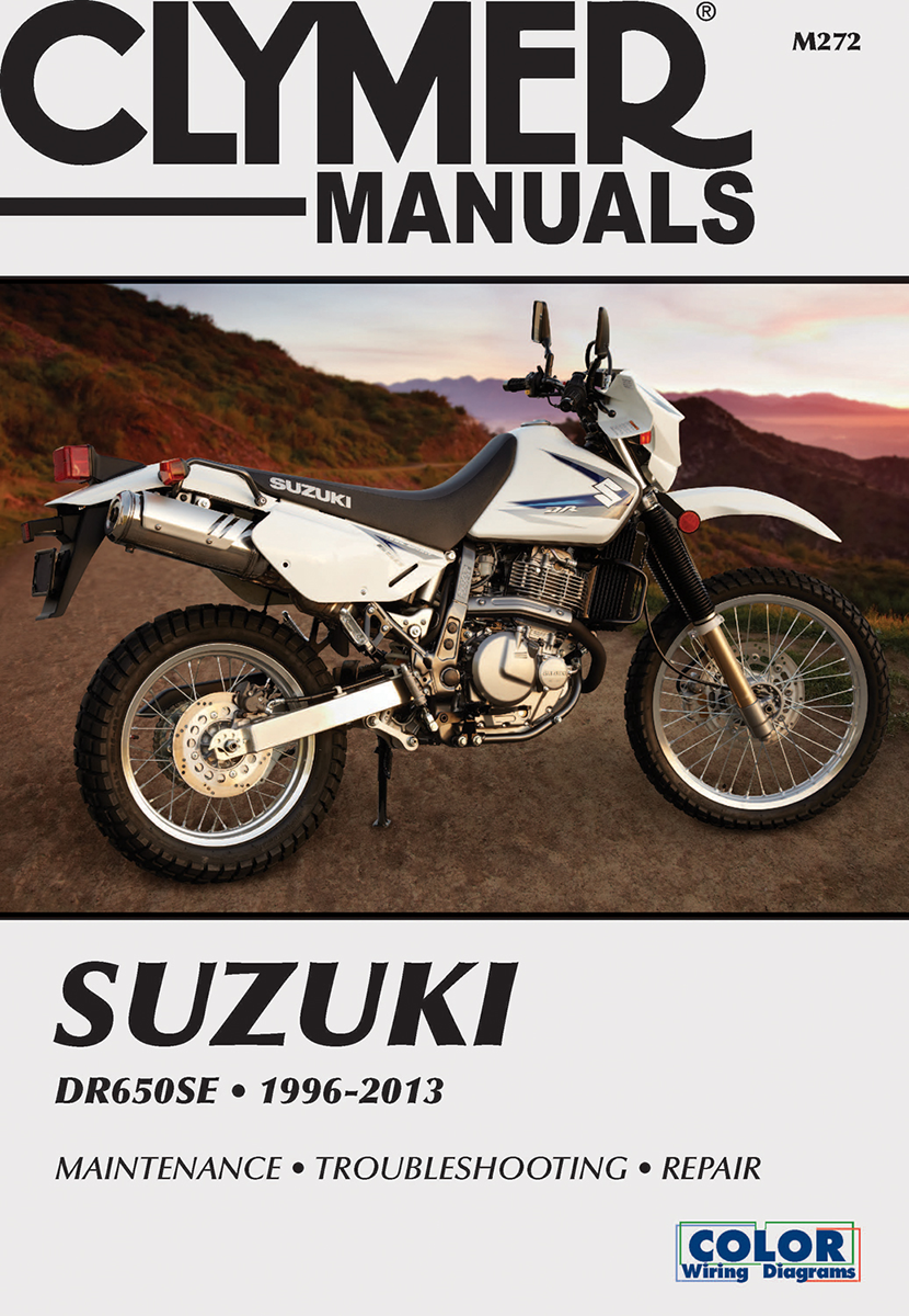 Clymer Repair Manual Suz Dr650se