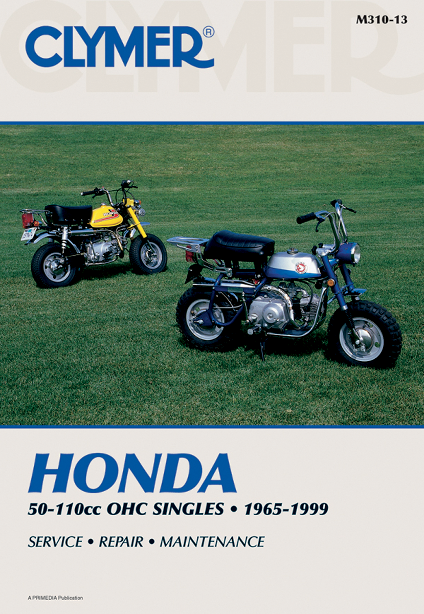 Clymer Repair Manual Hon 50-100cc