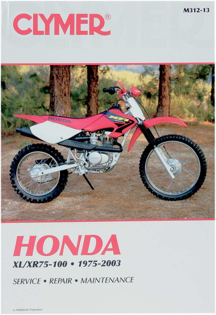 Clymer Repair Manual Hon Xr/xl75-100