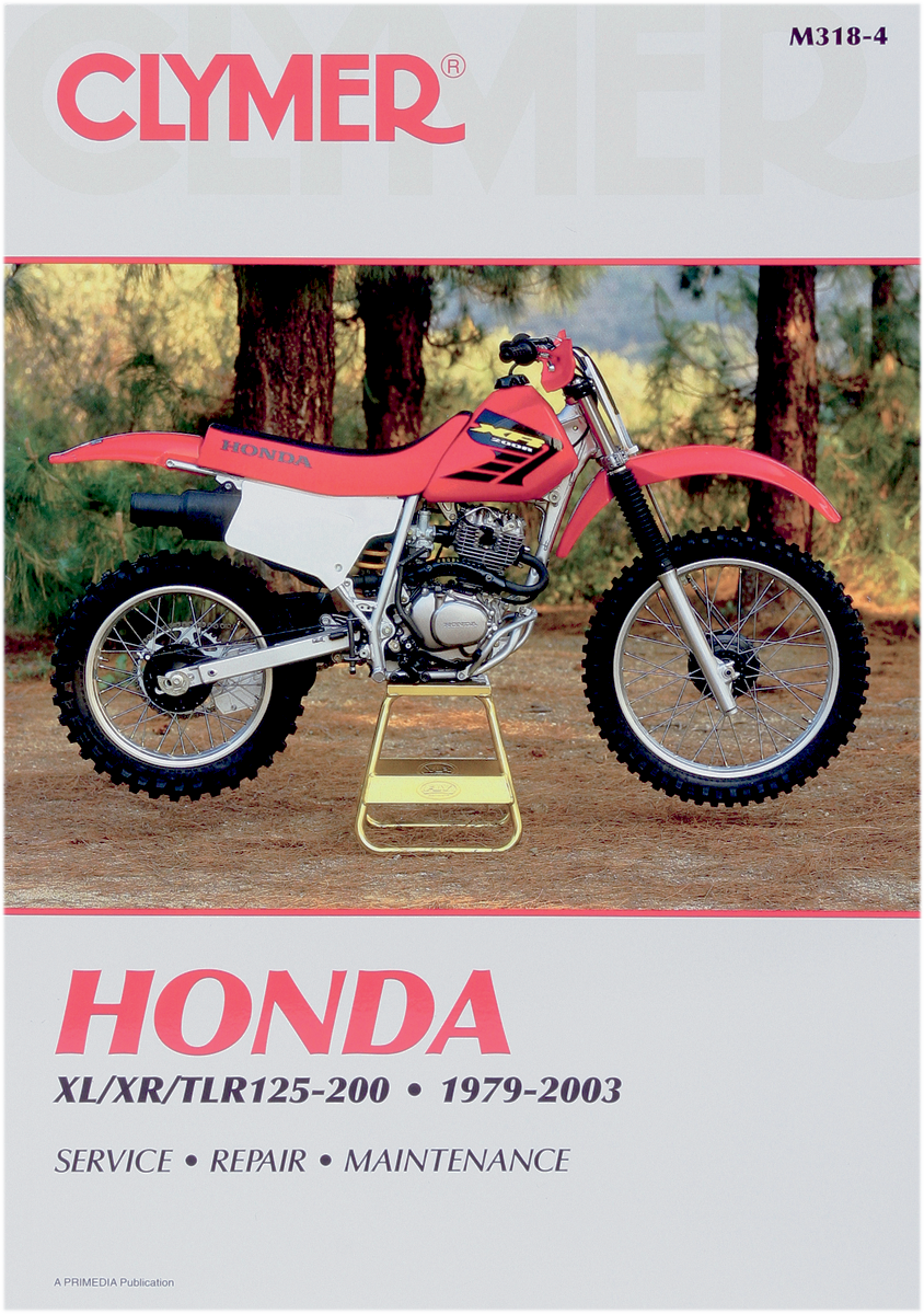 Clymer Repair Manual Hon Xl/xr125-200