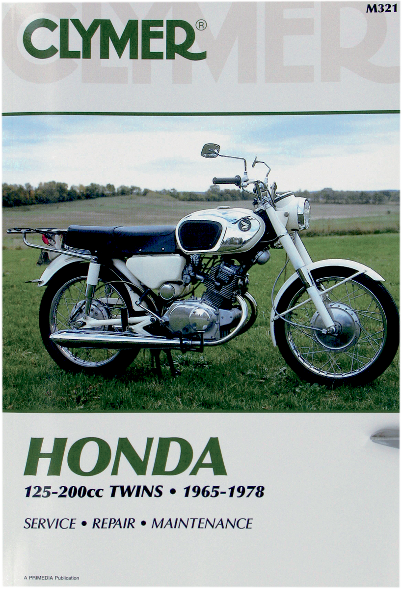 Clymer Repair Manual Hon 125-200cc Twin