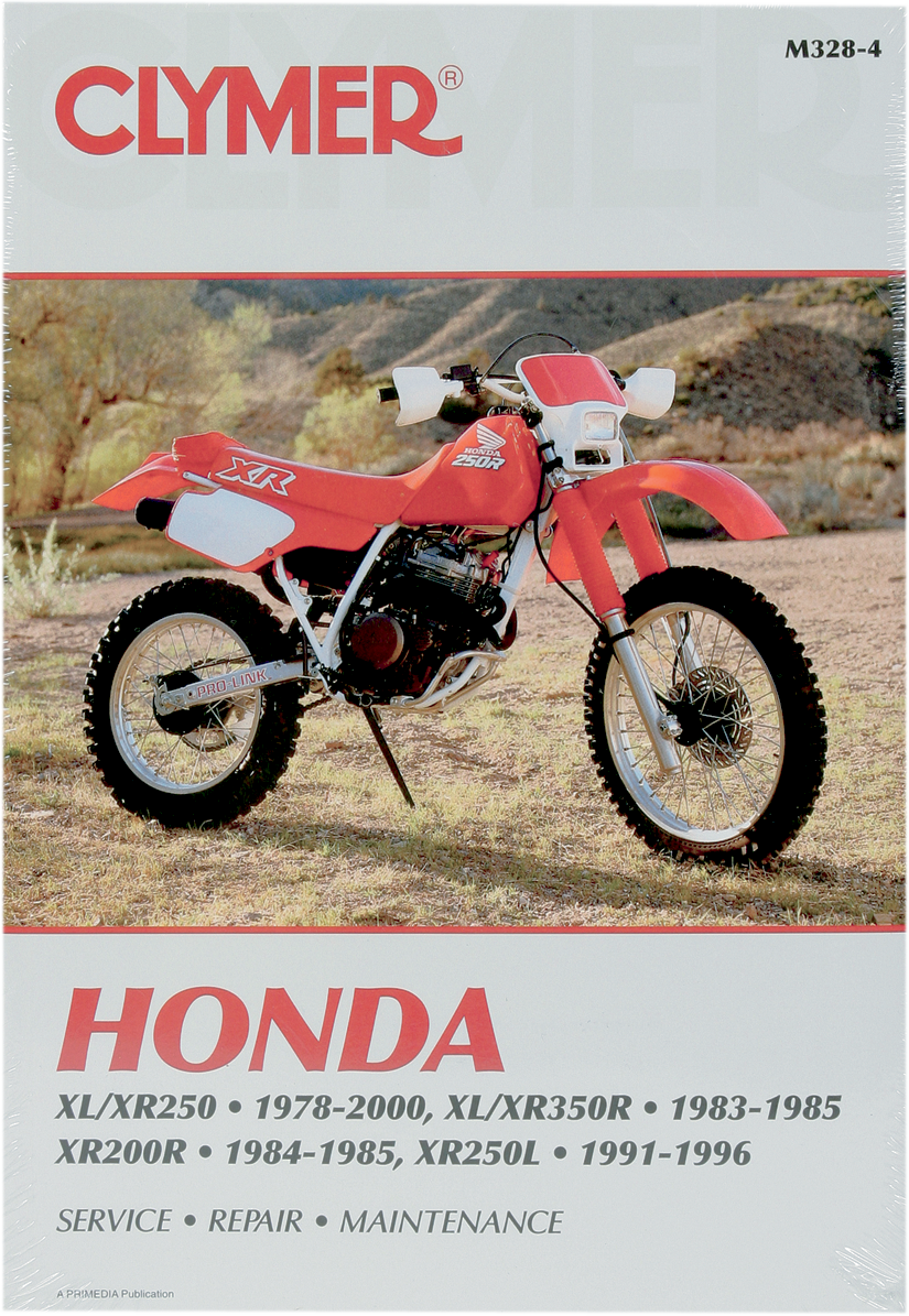 Clymer Repair Manual Hon Xl/xr 200-350