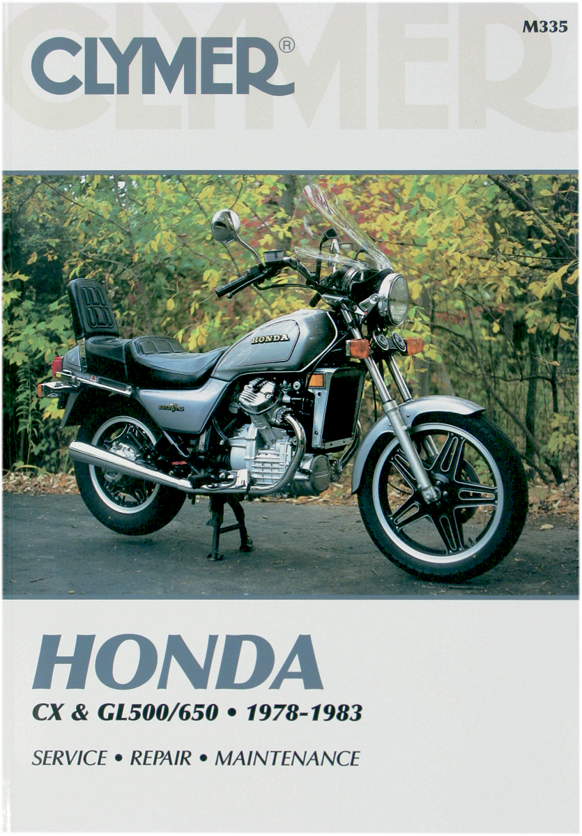 Clymer Repair Manual Hon Cx/gl500/650