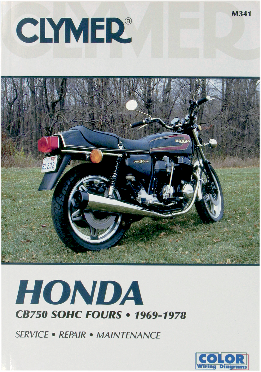 Clymer Repair Manual Hon Cb750 Sohc