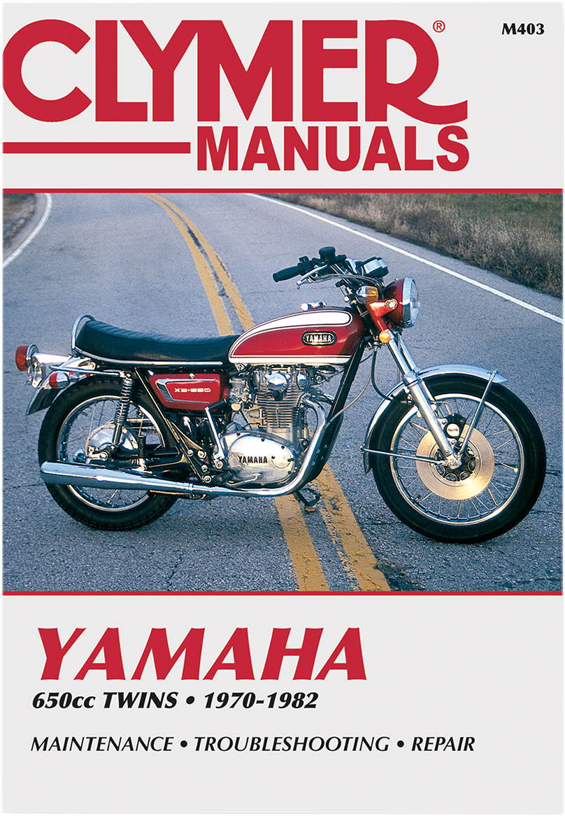 Clymer Repair Manual Yam 650 Twin