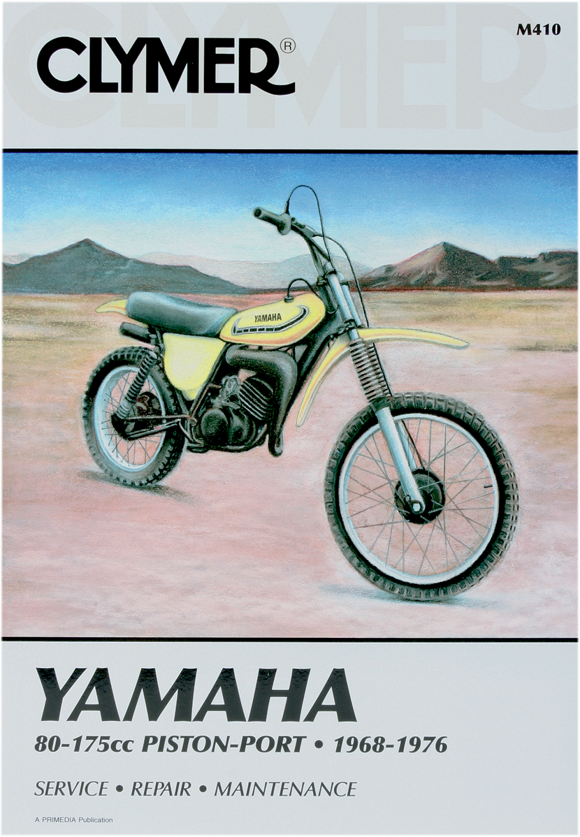 Clymer Repair Manual Yam 80-175cc