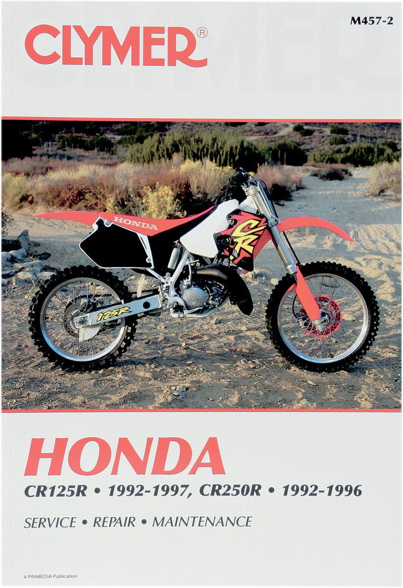 Clymer Repair Manual Hon Cr125/250r