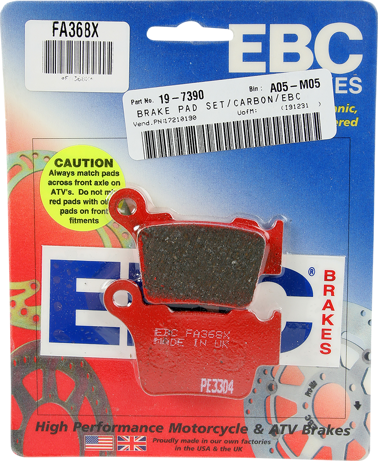 Ebc X Series Carbon Brake Pads