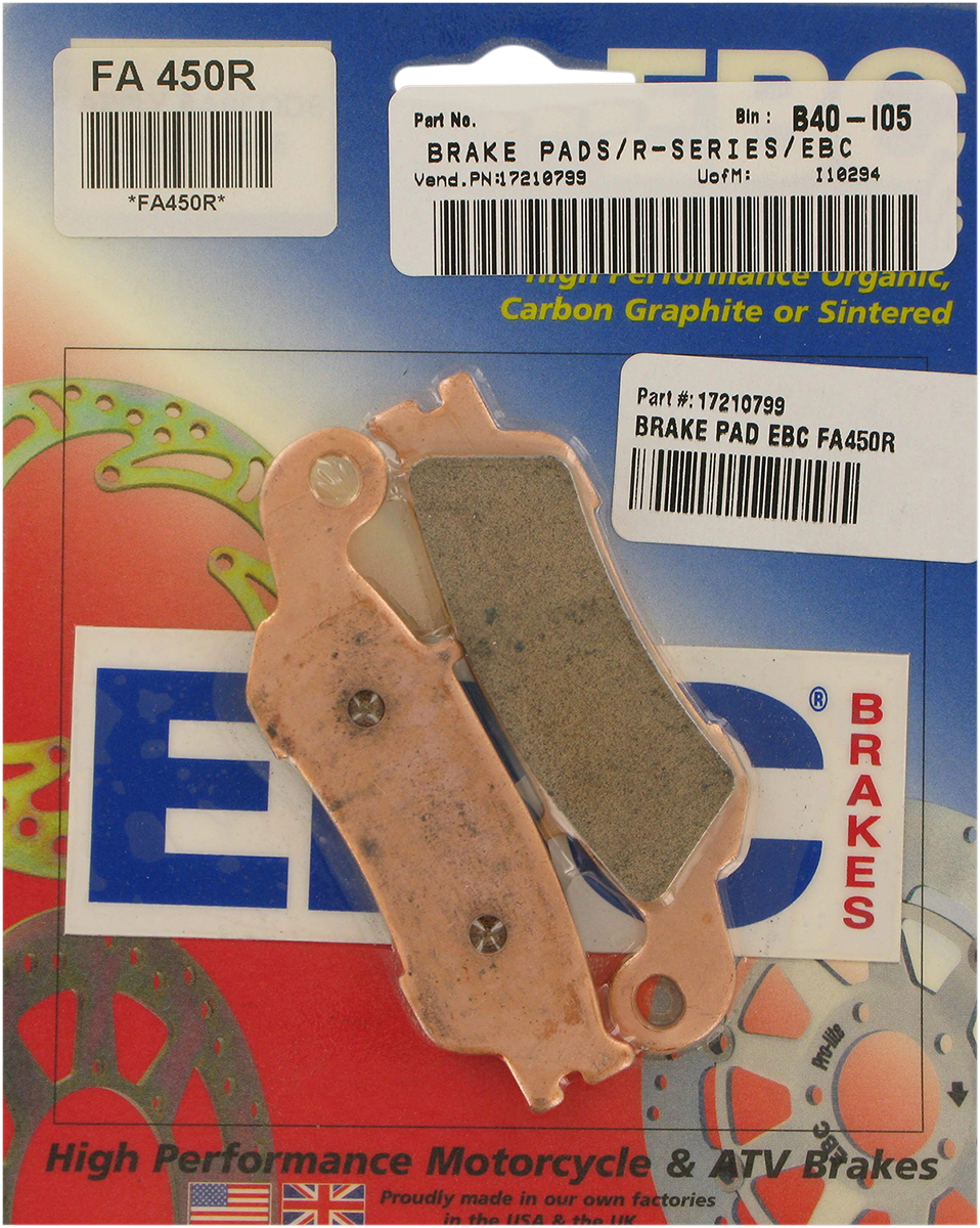 Ebc R Series Sintered Brake Pads