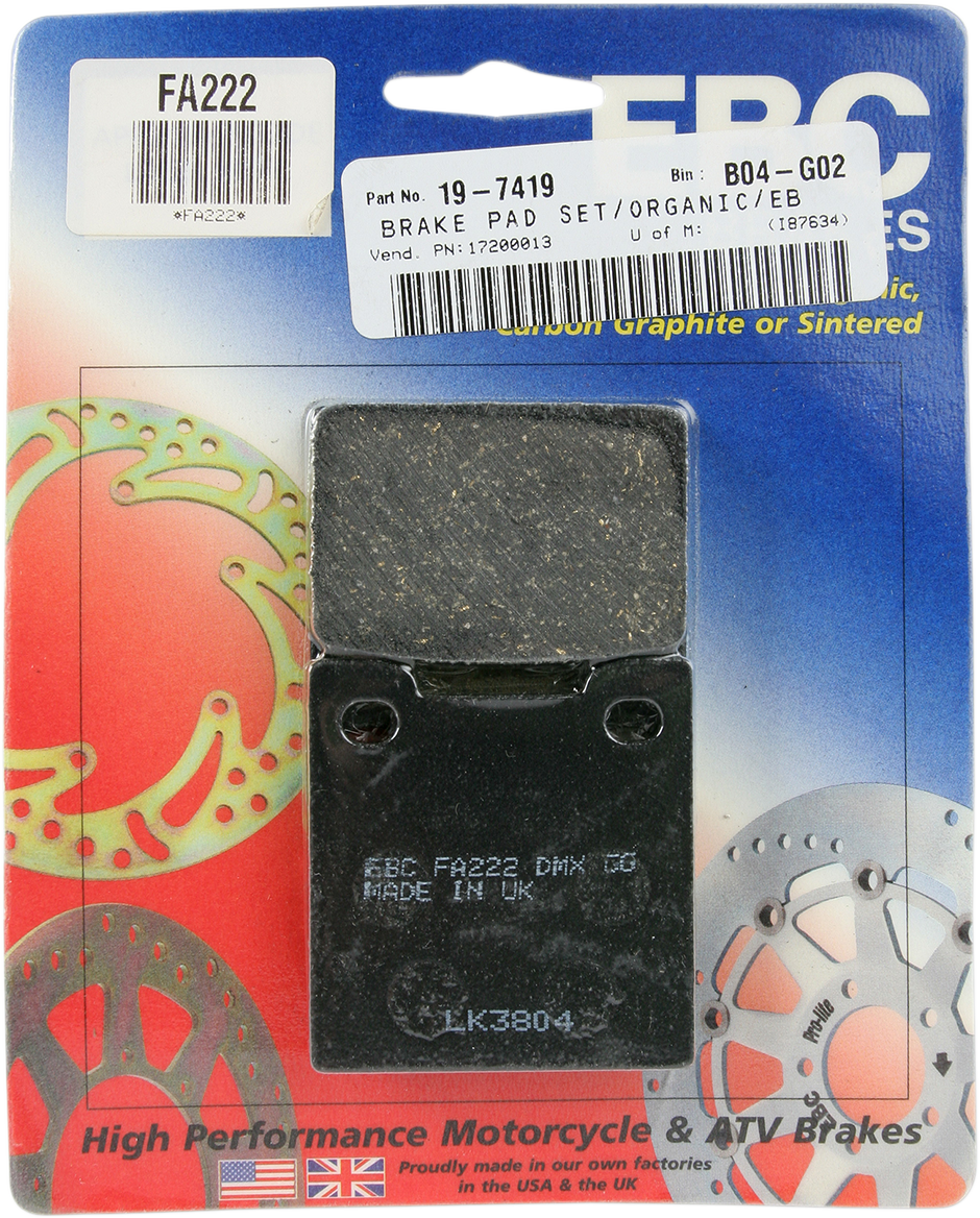 Ebc Brake Pads