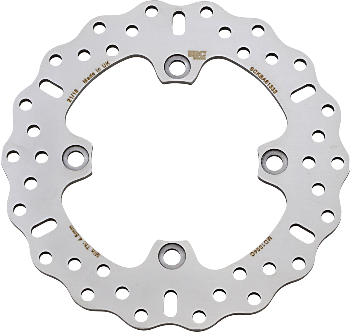 Ebc Stainless Steel Contour Brake Rotor - Rear