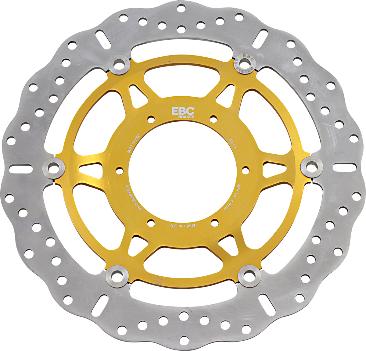 Ebc Pro-lite Xc Series Contour Brake Rotor - Front