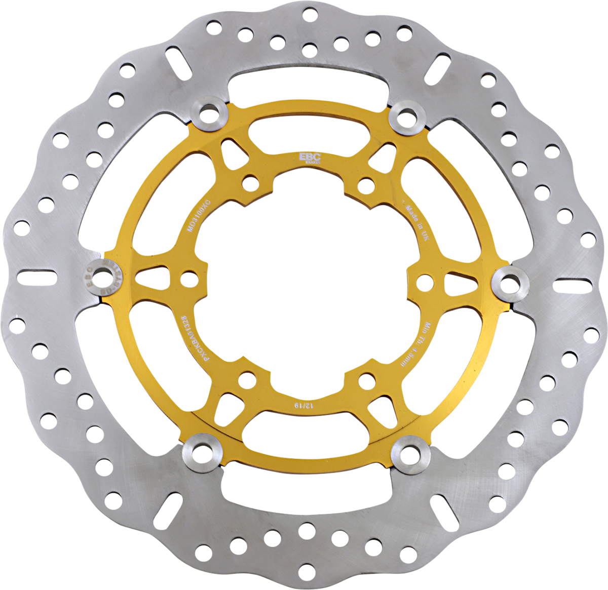 Ebc Pro-lite Xc Series Contour Brake Rotor - Front