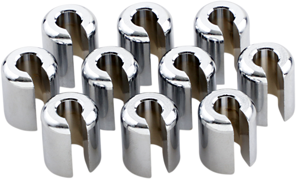 K&l Spoked Wheel Weights Chrome 3/4 Oz 10/pk