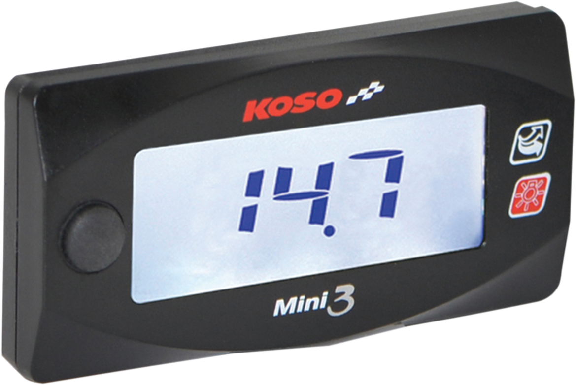 Koso Honda Grom Mini 3 Air/fuel Ratio Gauge